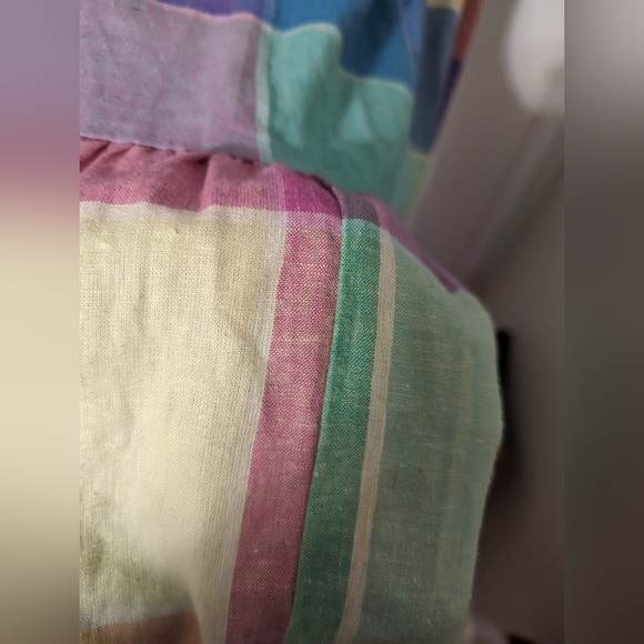 🏵️💚 Gap Blend Flutter Sleeve Square Neck Smocked Midi Dress - Picture 12 of 13